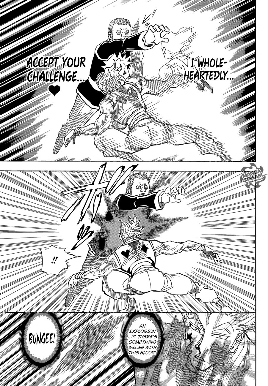 Hunter x Hunter Manga Chapter 351 page 13 - Battle to the Death