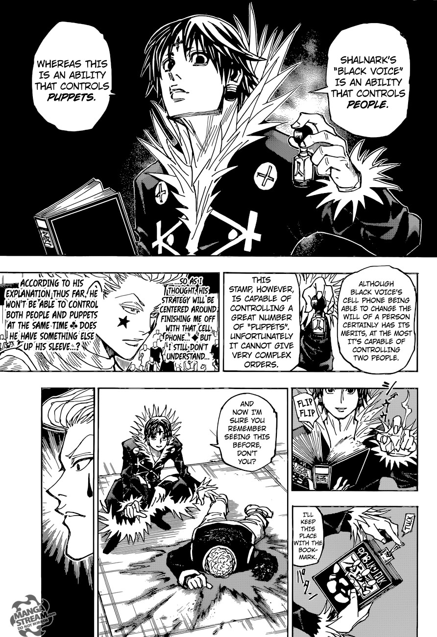 Hunter x Hunter Manga Chapter 352 page 3 - Troublesome