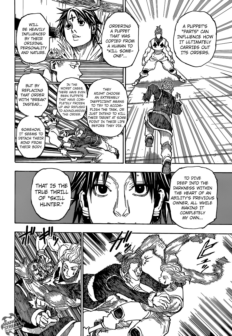 Hunter x Hunter Manga Chapter 352 page 6 - Troublesome