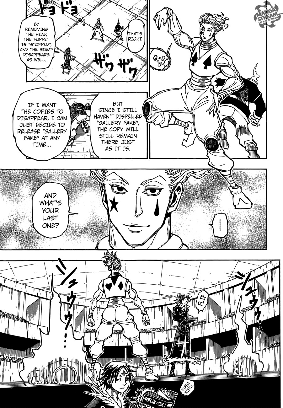 Hunter x Hunter Manga Chapter 352 page 7 - Troublesome