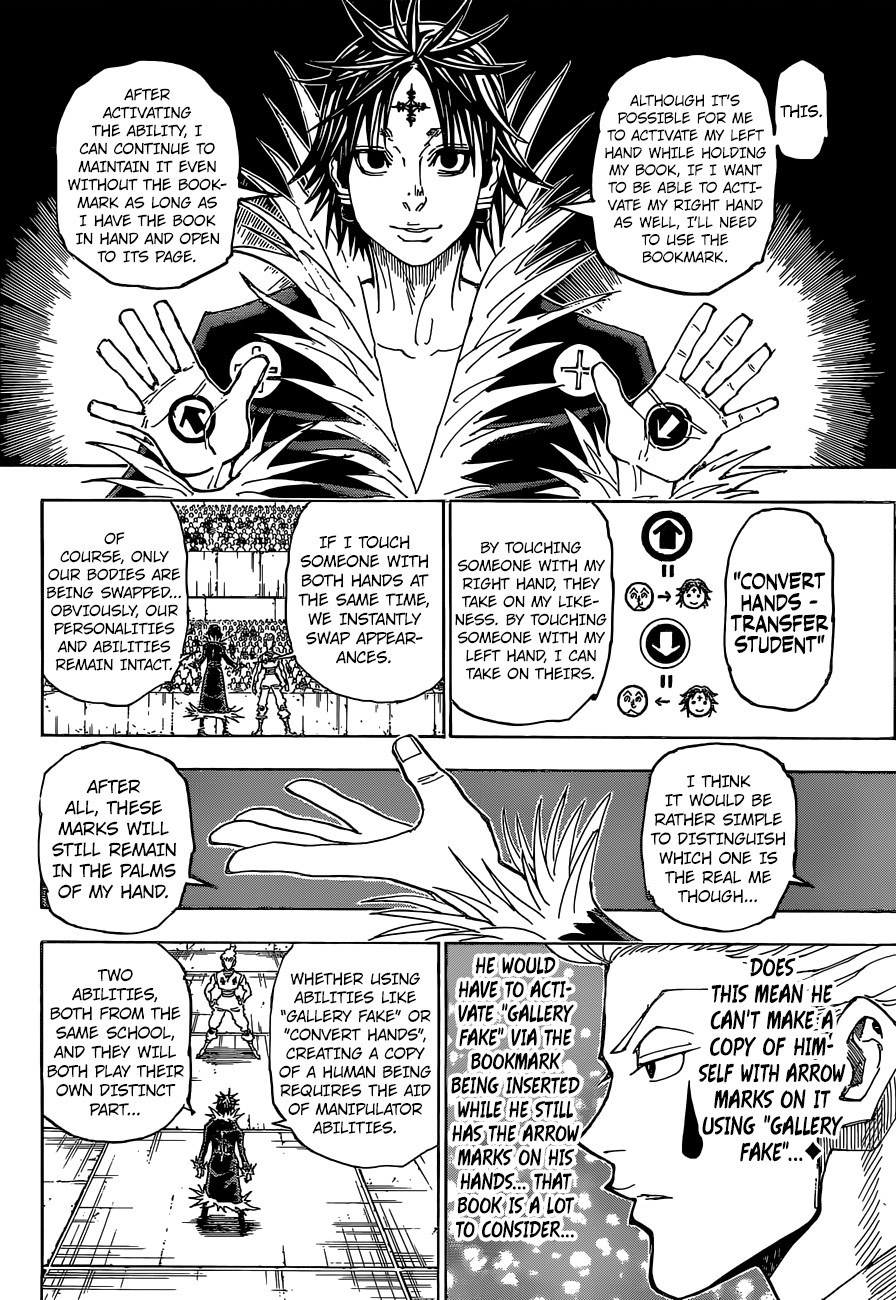 Hunter x Hunter Manga Chapter 352 page 8 - Troublesome
