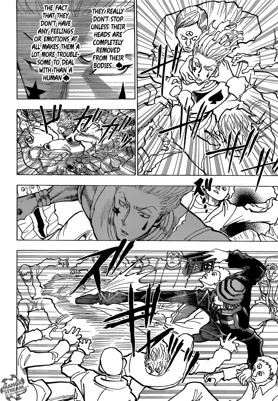 Hunter x Hunter Manga Chapter 353 page 12 - Cold-Blooded