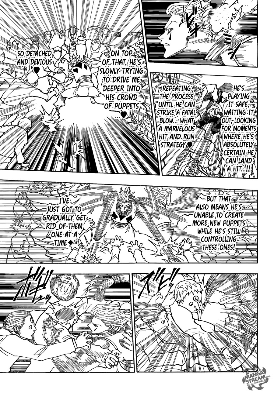 Hunter x Hunter Manga Chapter 353 page 13 - Cold-Blooded