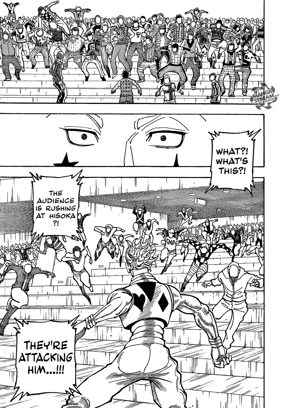 Hunter x Hunter Manga Chapter 353 page 3 - Cold-Blooded