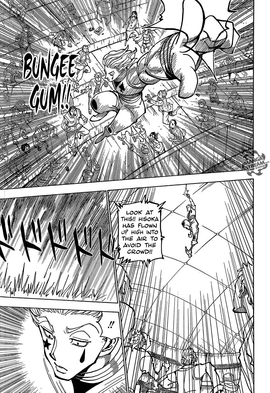 Hunter x Hunter Manga Chapter 353 page 5 - Cold-Blooded