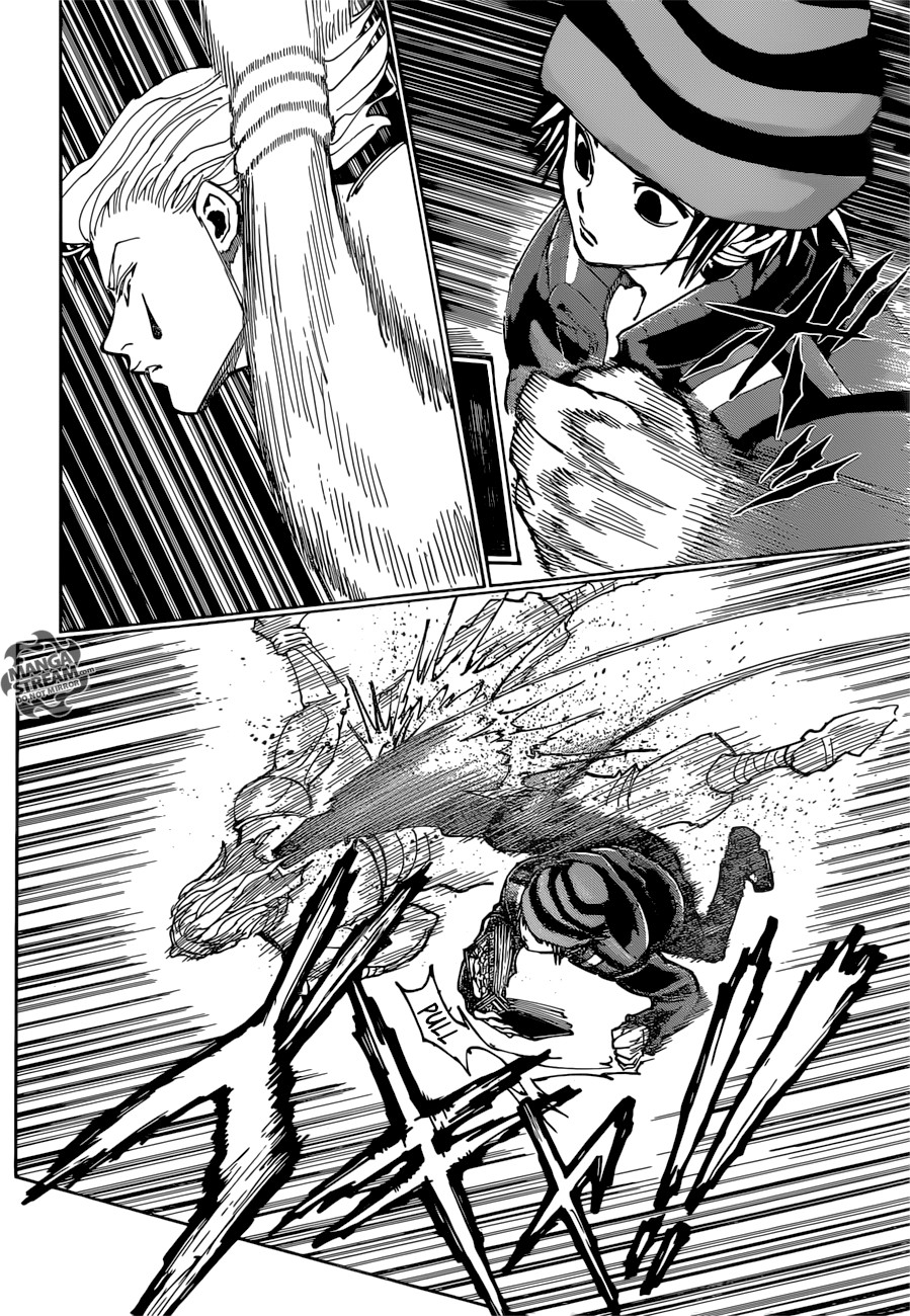 Hunter x Hunter Manga Chapter 353 page 8 - Cold-Blooded