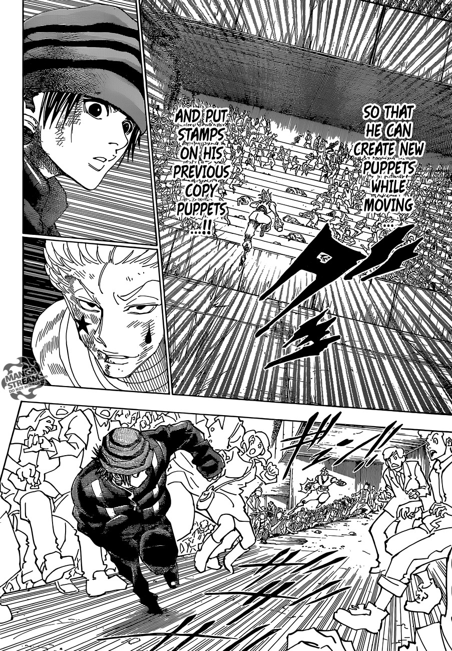 Hunter x Hunter Manga Chapter 354 page 10 - Head