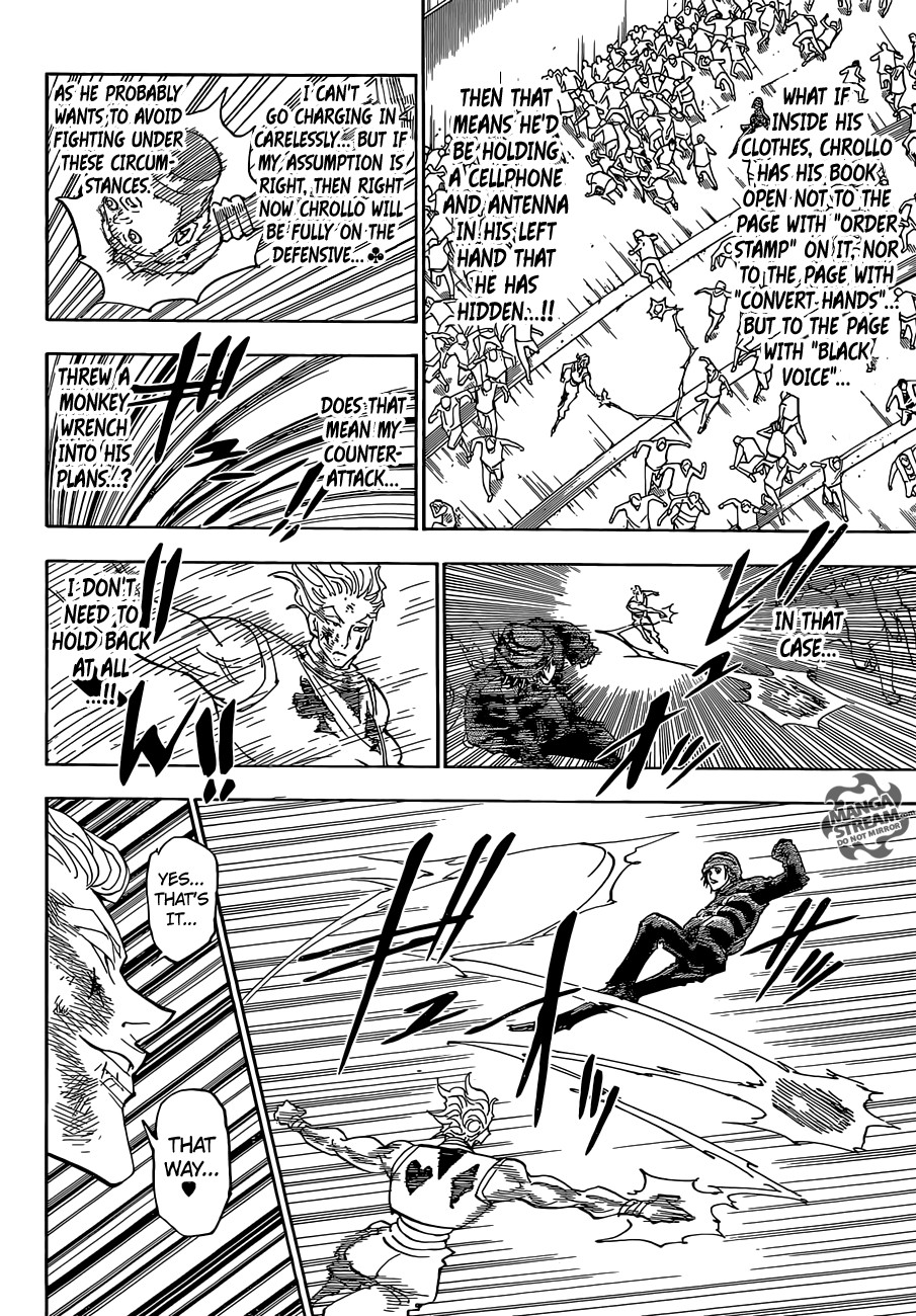 Hunter x Hunter Manga Chapter 354 page 12 - Head