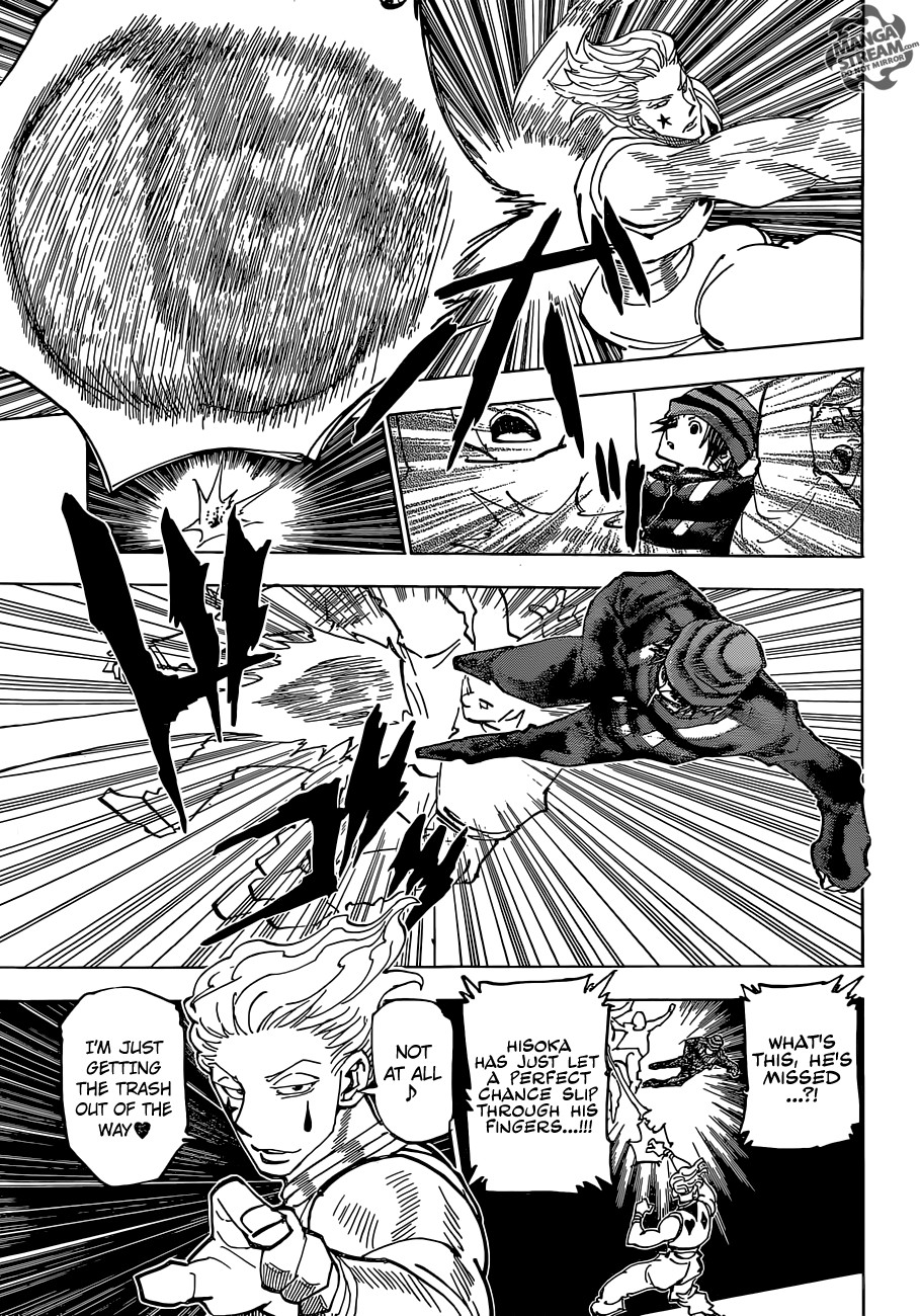 Hunter x Hunter Manga Chapter 354 page 15 - Head