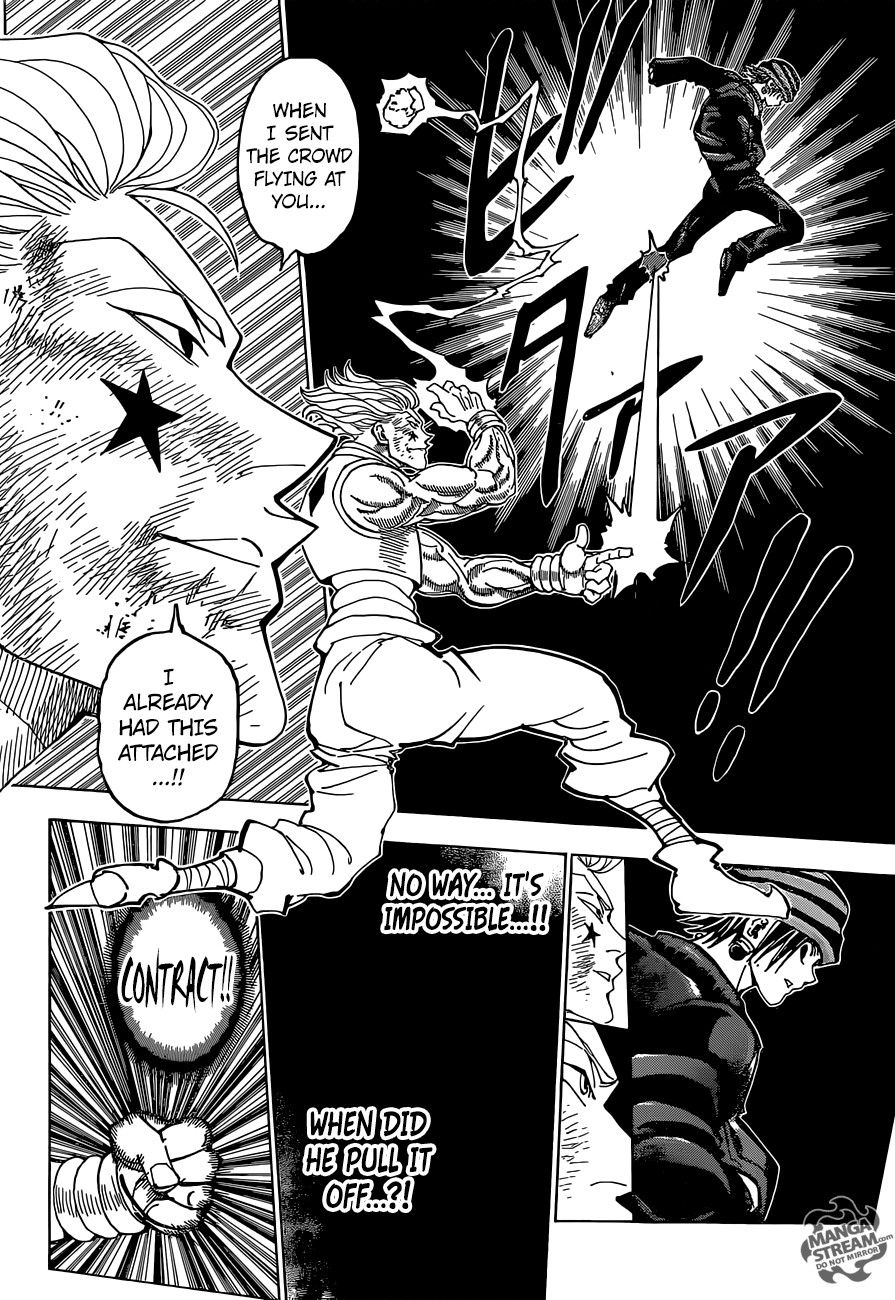 Hunter x Hunter Manga Chapter 354 page 16 - Head
