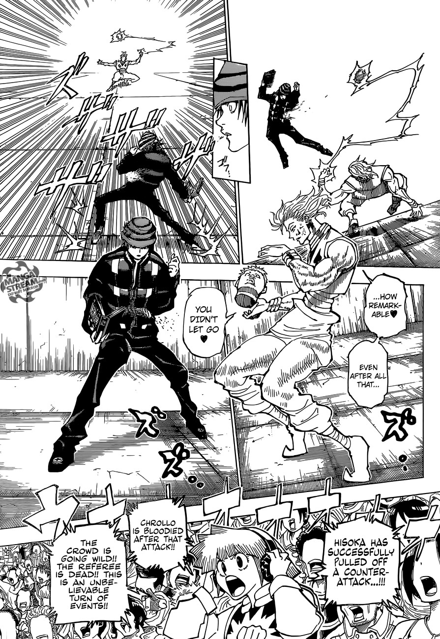 Hunter x Hunter Manga Chapter 354 page 3 - Head