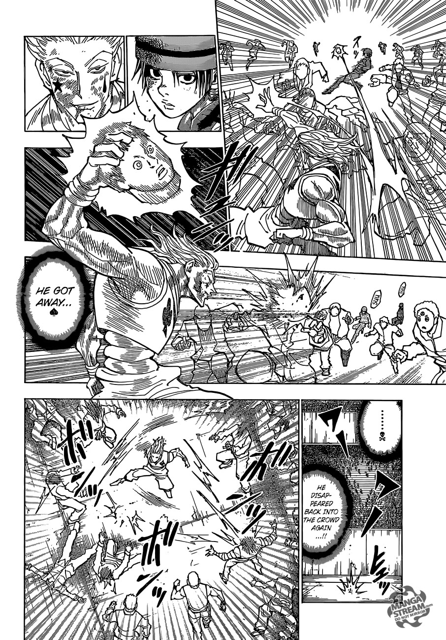 Hunter x Hunter Manga Chapter 354 page 6 - Head