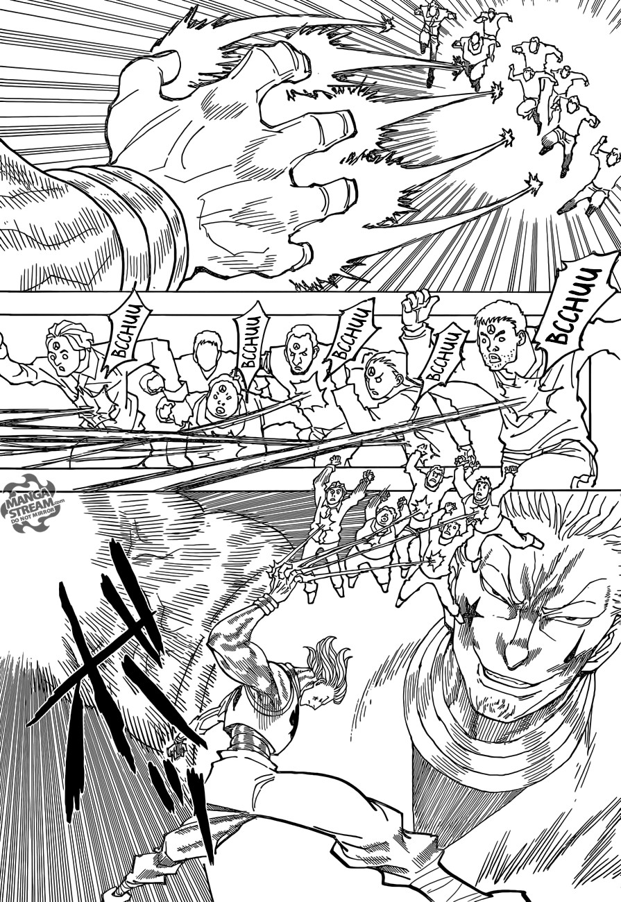 Hunter x Hunter Manga Chapter 355 page 10 - Detonation