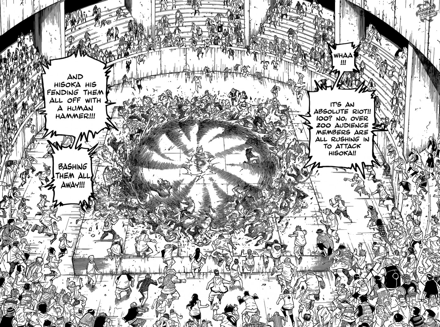 Hunter x Hunter Manga Chapter 355 page 13 - Detonation