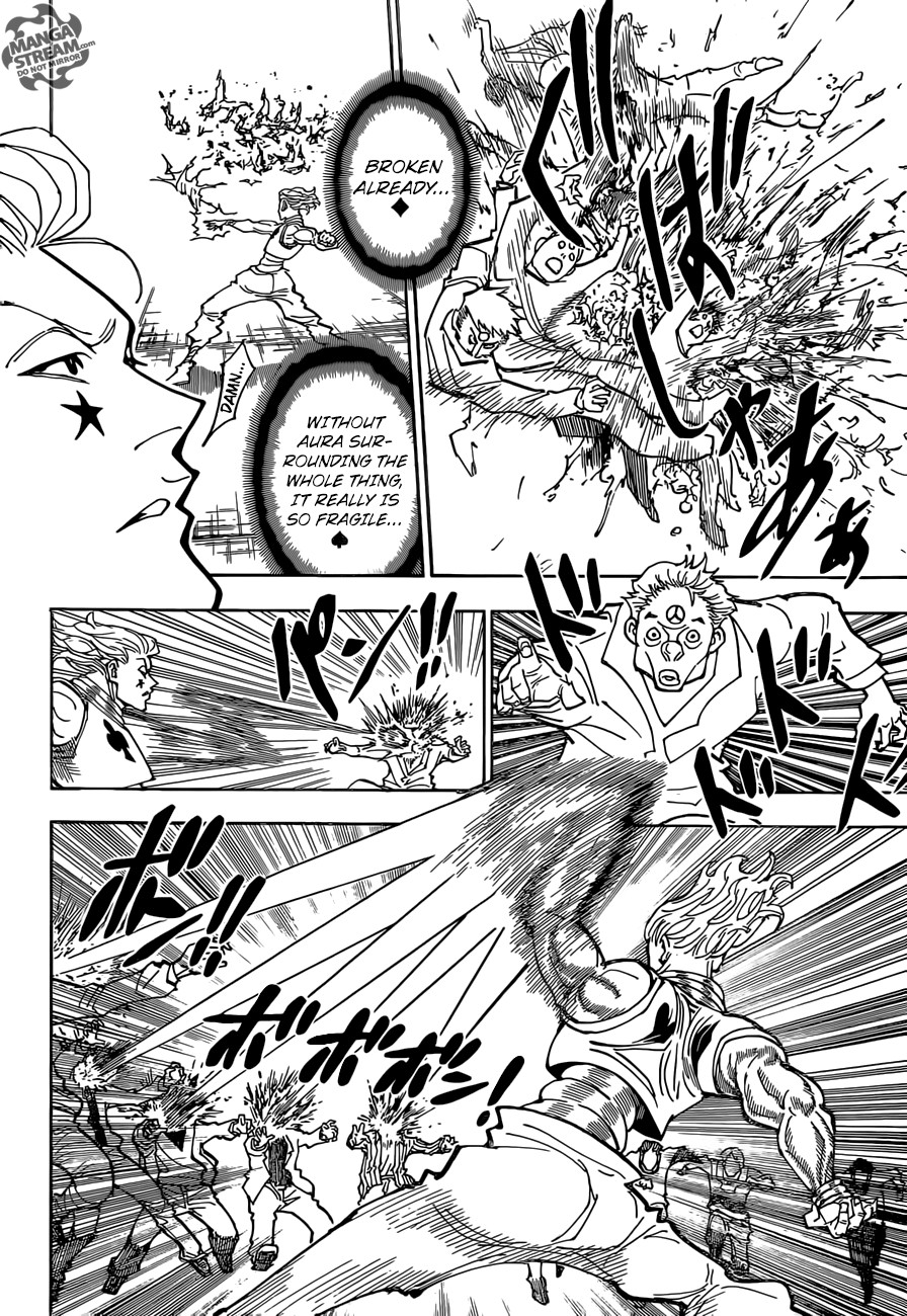 Hunter x Hunter Manga Chapter 355 page 14 - Detonation
