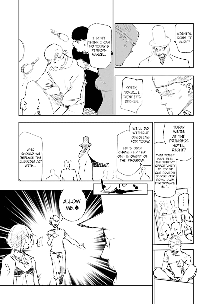 Hunter x Hunter Manga Chapter 356.5 page 18 - Hisoka's Past