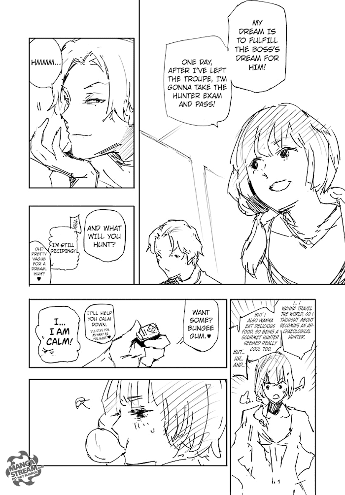 Hunter x Hunter Manga Chapter 356.5 page 29 - Hisoka's Past