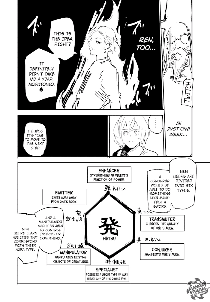 Hunter x Hunter Manga Chapter 356.5 page 31 - Hisoka's Past