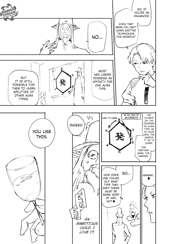 Hunter x Hunter Manga Chapter 356.5 page 32 - Hisoka's Past