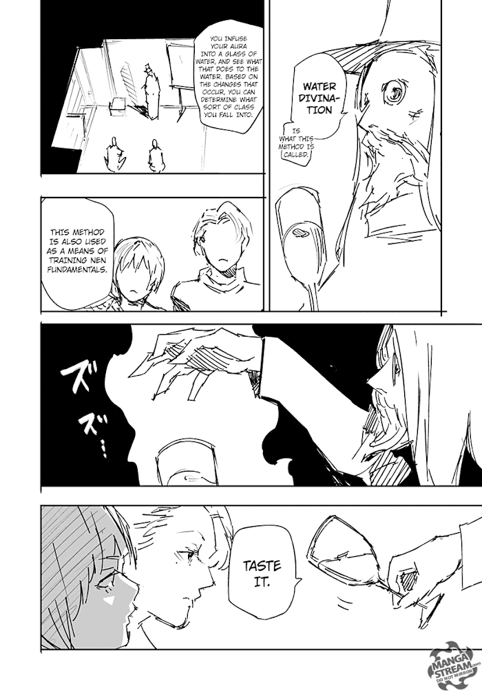 Hunter x Hunter Manga Chapter 356.5 page 33 - Hisoka's Past