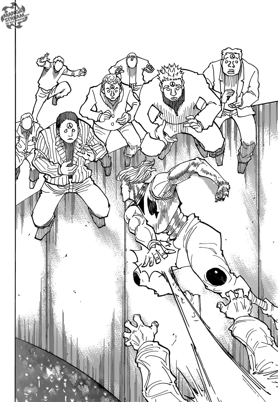 Hunter x Hunter Manga Chapter 356 page 10 - Unfortunate: Part 1