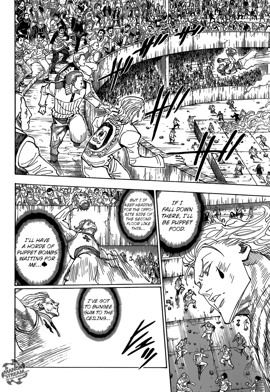 Hunter x Hunter Manga Chapter 356 page 14 - Unfortunate: Part 1