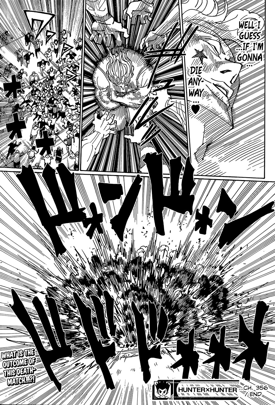 Hunter x Hunter Manga Chapter 356 page 19 - Unfortunate: Part 1