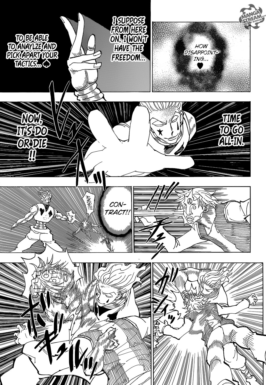 Hunter x Hunter Manga Chapter 356 page 3 - Unfortunate: Part 1
