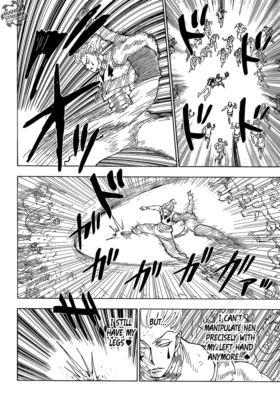 Hunter x Hunter Manga Chapter 356 page 4 - Unfortunate: Part 1