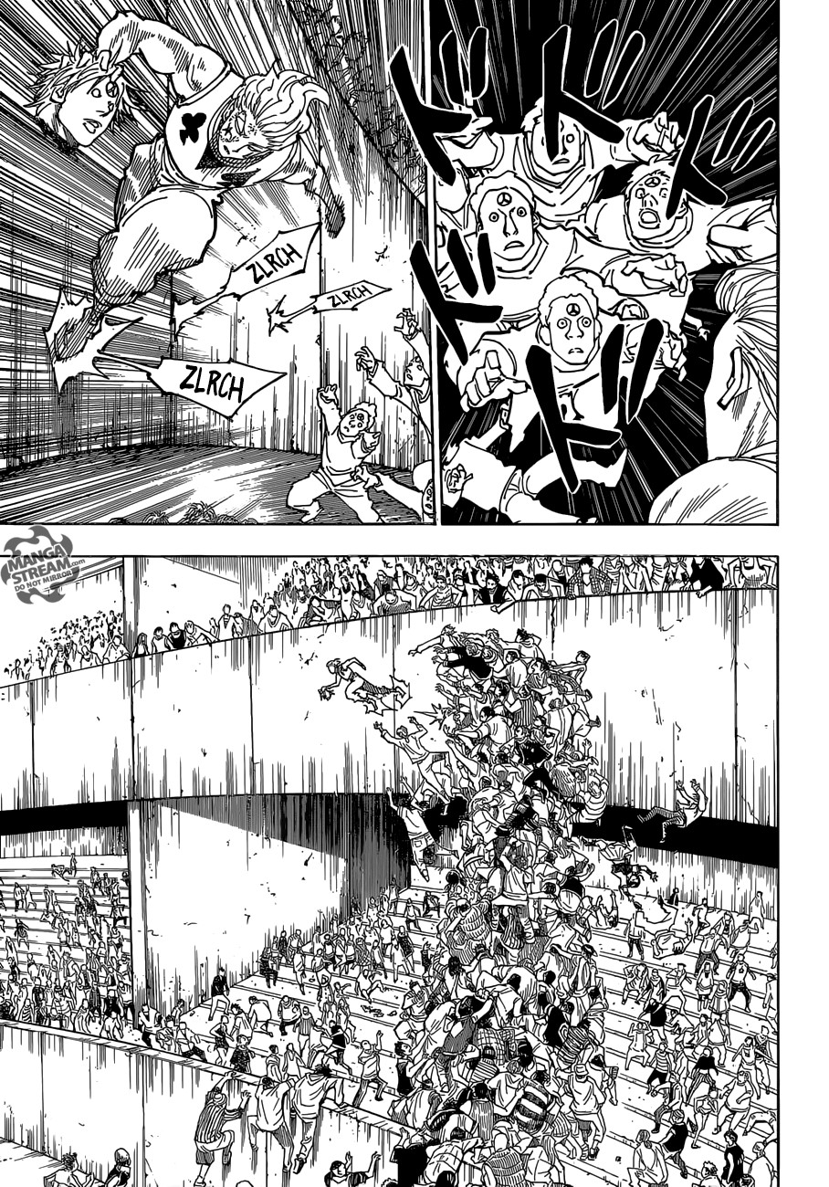 Hunter x Hunter Manga Chapter 356 page 7 - Unfortunate: Part 1