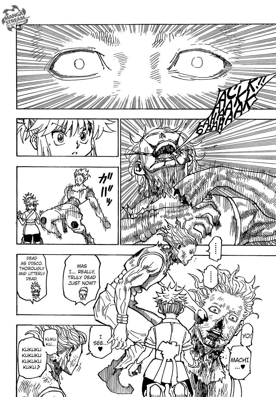 Hunter x Hunter Manga Chapter 357 page 10 - Unfortunate: Part 2
