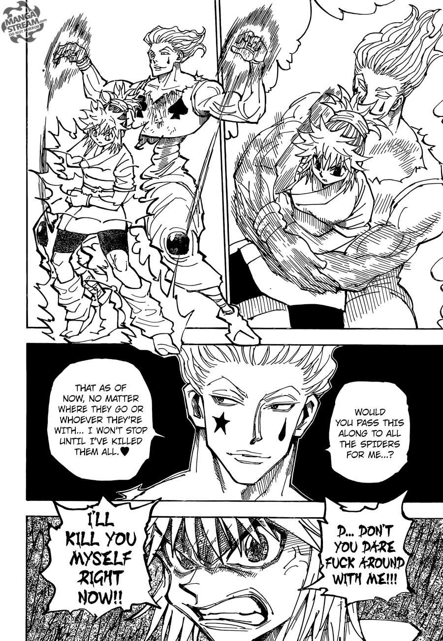 Hunter x Hunter Manga Chapter 357 page 14 - Unfortunate: Part 2