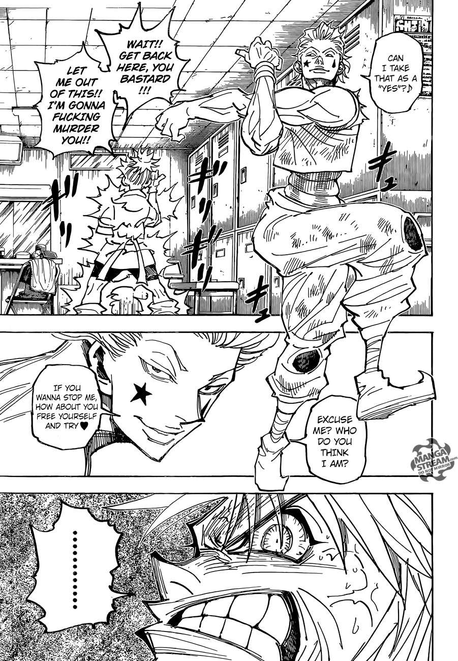 Hunter x Hunter Manga Chapter 357 page 15 - Unfortunate: Part 2