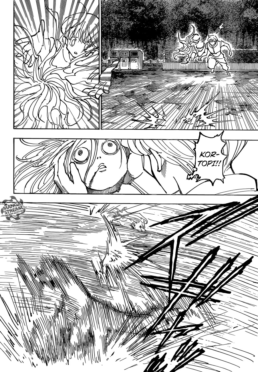 Hunter x Hunter Manga Chapter 357 page 18 - Unfortunate: Part 2