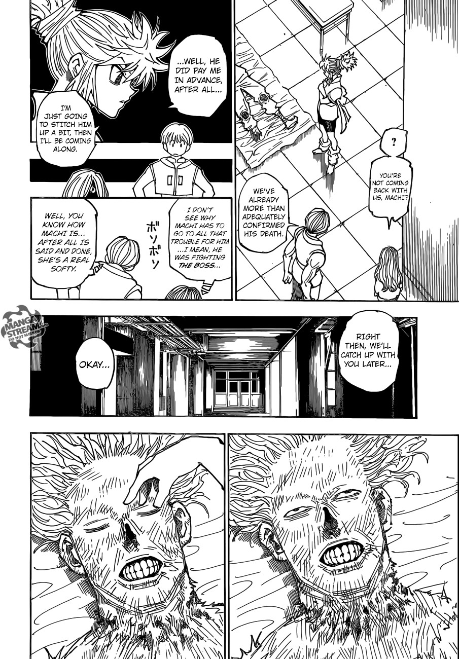 Hunter x Hunter Manga Chapter 357 page 4 - Unfortunate: Part 2