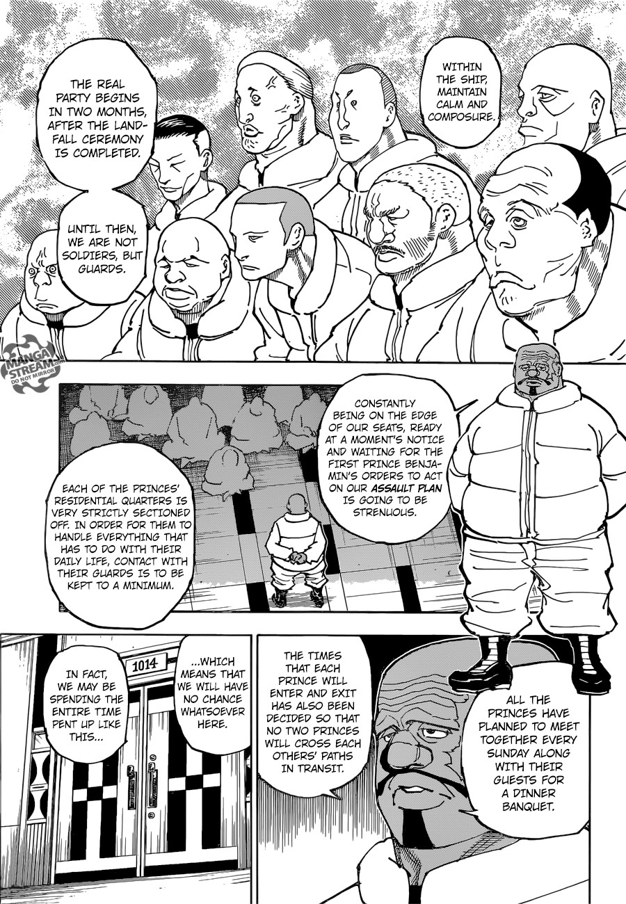 Hunter x Hunter Manga Chapter 358 page 11 - Eve