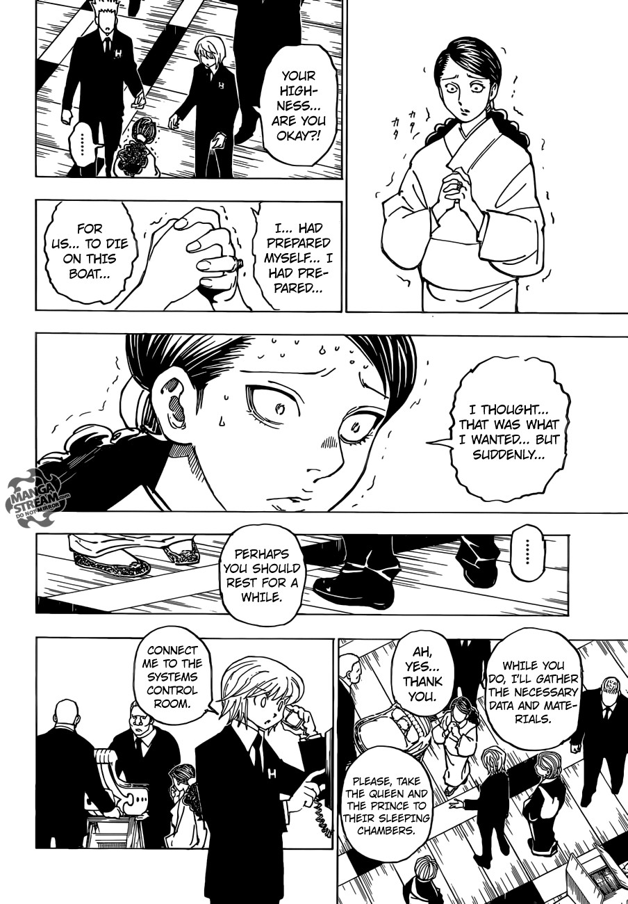 Hunter x Hunter Manga Chapter 358 page 16 - Eve