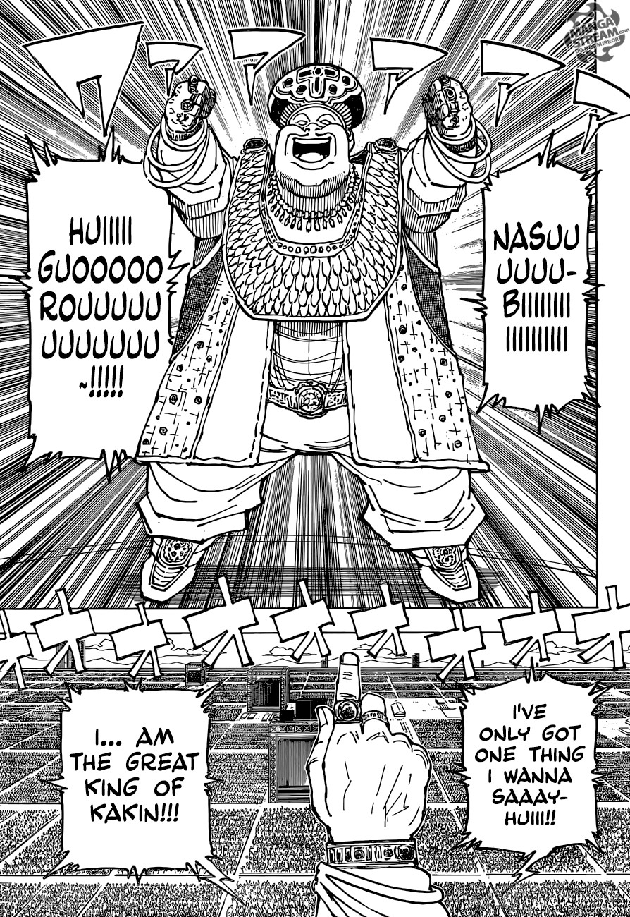 Hunter x Hunter Manga Chapter 358 page 4 - Eve