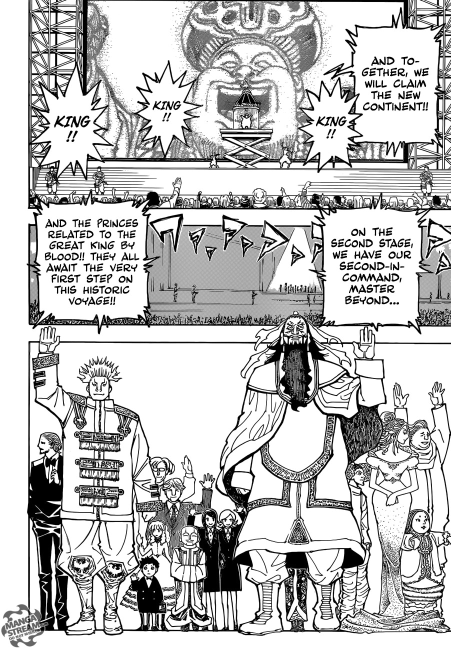 Hunter x Hunter Manga Chapter 358 page 5 - Eve