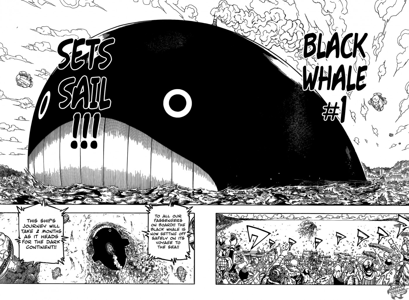 Hunter x Hunter Manga Chapter 359 page 2 - Departure