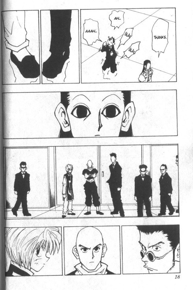 Hunter x Hunter Manga Chapter 36 page 14 - Light and Darkness: Part 2