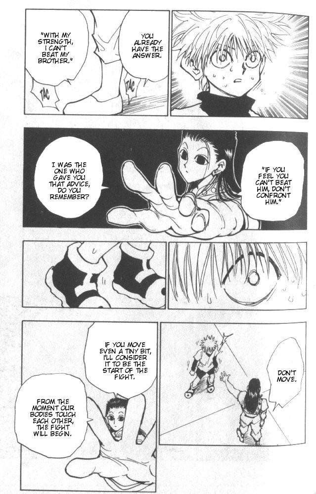 Hunter x Hunter Manga Chapter 36 page 17 - Light and Darkness: Part 2