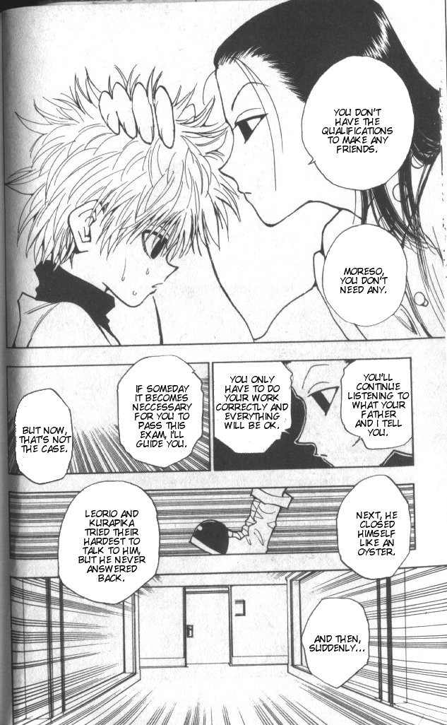 Hunter x Hunter Manga Chapter 36 page 20 - Light and Darkness: Part 2