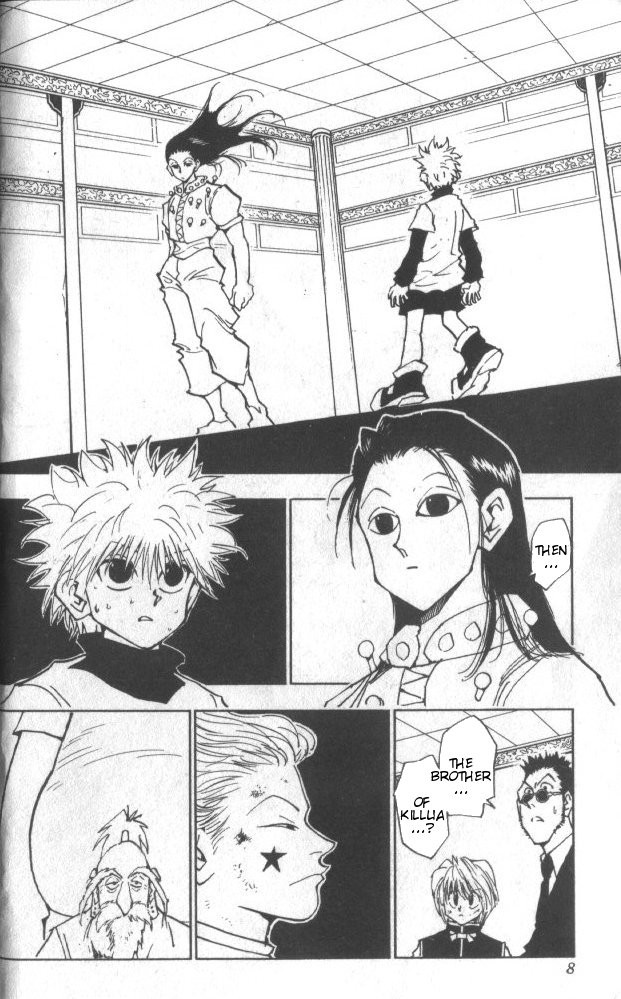 Hunter x Hunter Manga Chapter 36 page 4 - Light and Darkness: Part 2