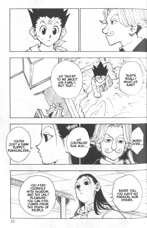 Hunter x Hunter Manga Chapter 36 page 7 - Light and Darkness: Part 2