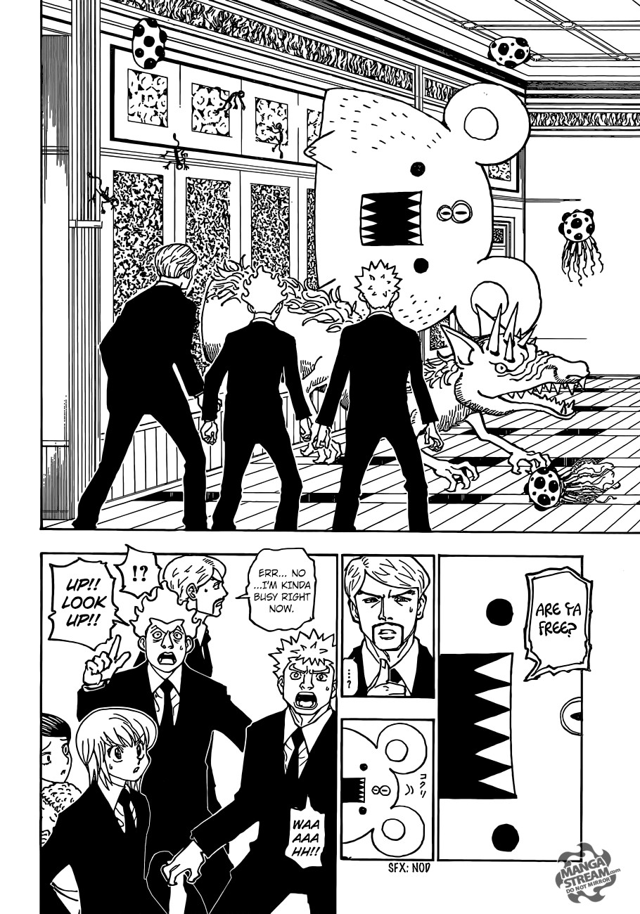Hunter x Hunter Manga Chapter 360 page 10 - Parasite