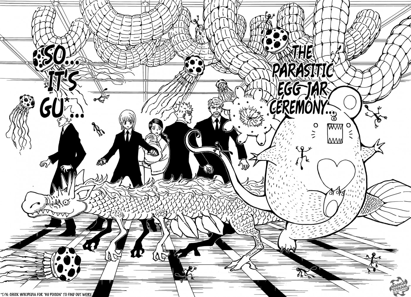 Hunter x Hunter Manga Chapter 360 page 12 - Parasite