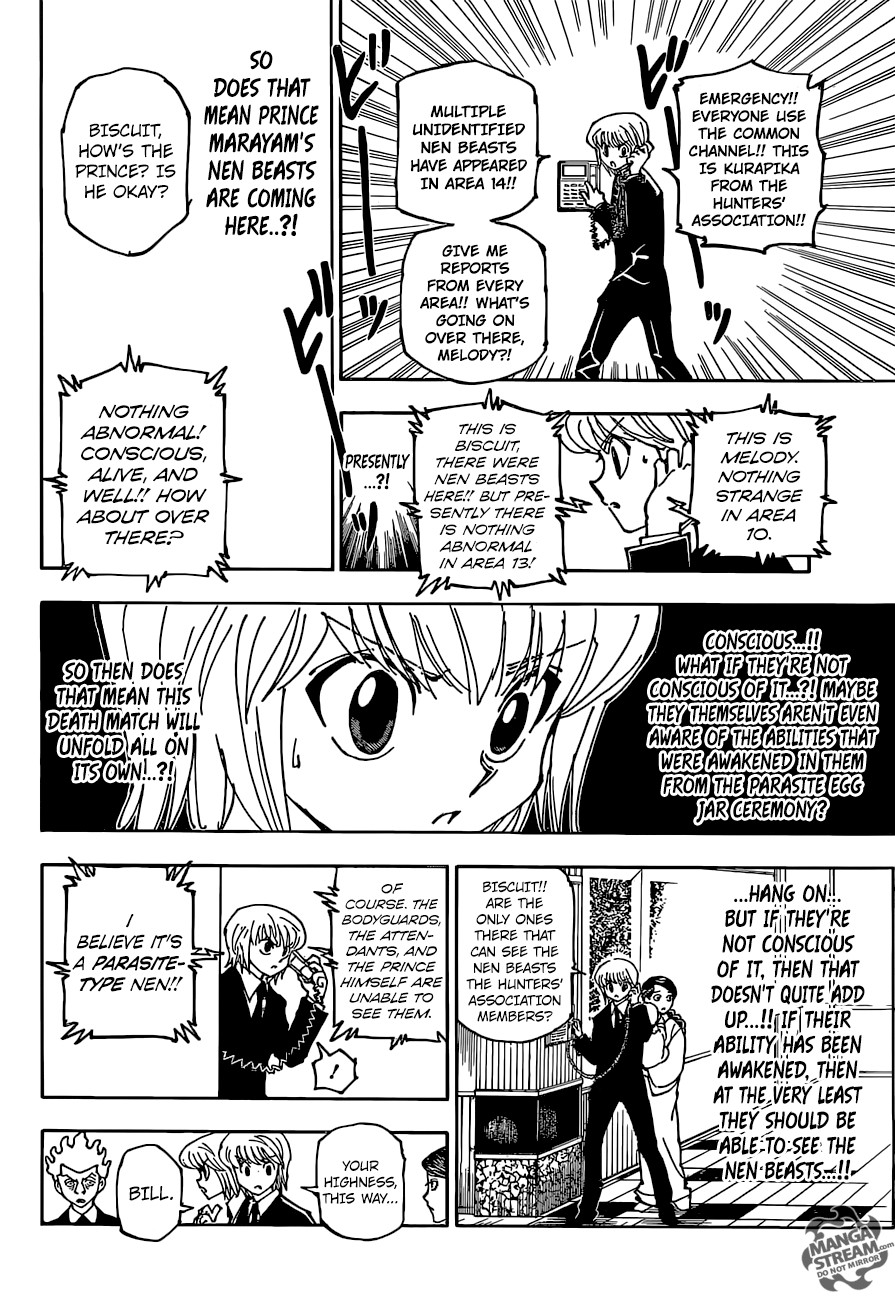 Hunter x Hunter Manga Chapter 360 page 13 - Parasite
