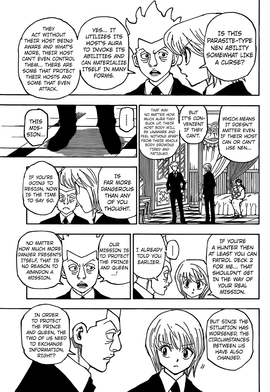 Hunter x Hunter Manga Chapter 360 page 14 - Parasite