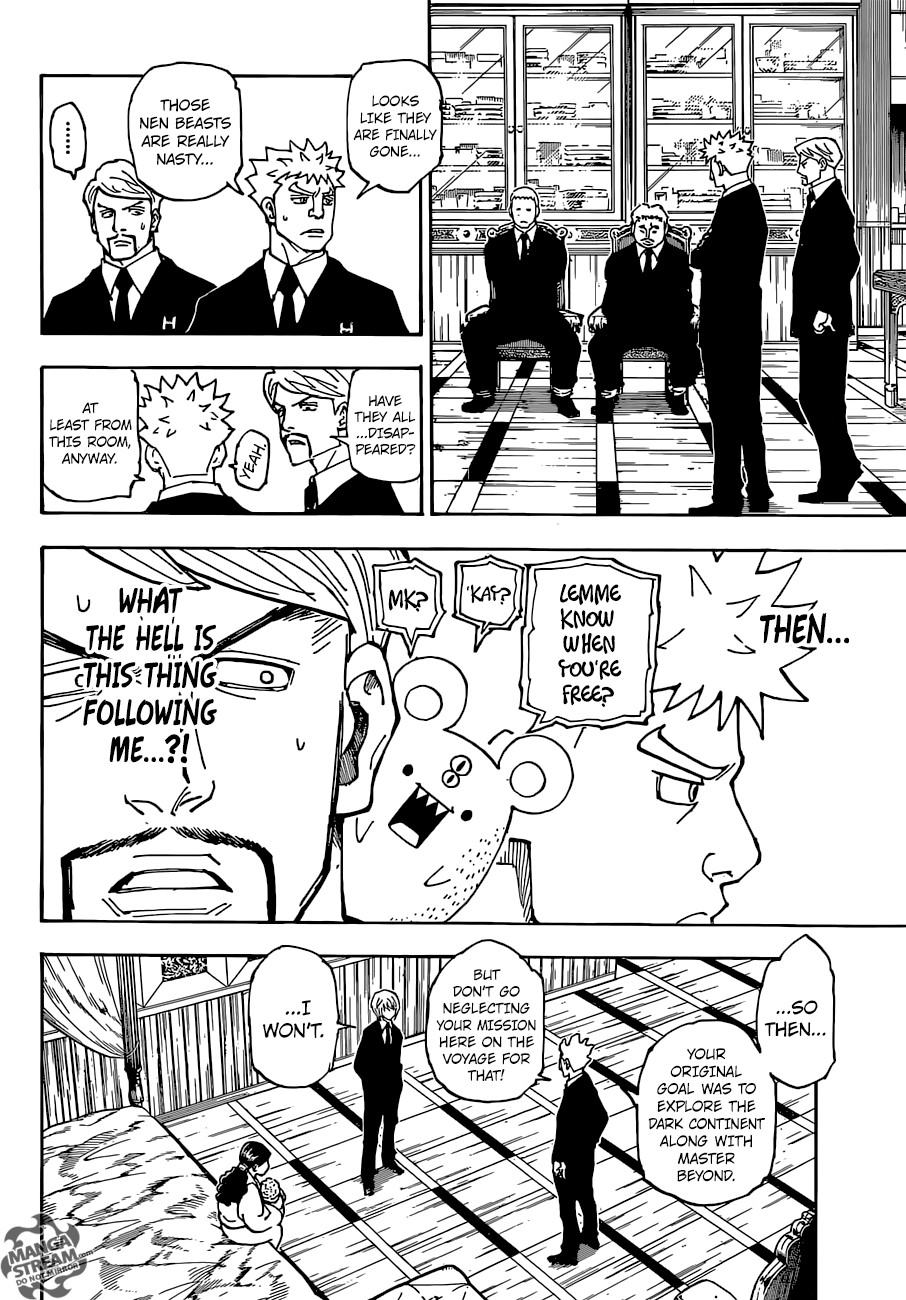 Hunter x Hunter Manga Chapter 360 page 15 - Parasite